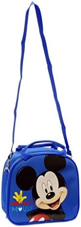 Disney Mickey Mouse Lunch Box Bag with Shoulder Strap and Water Bottle