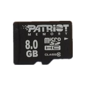 Patriot Signature Class 10 MicroSDHC Flash Memory Card: Electronics