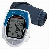 Pressio Arm Blood Pressure Monitor in Blue/White