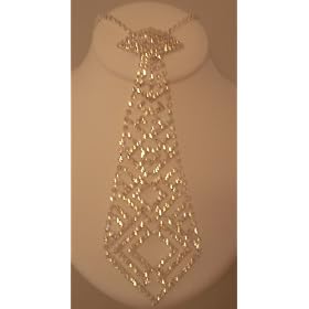 Crystal Tie Necklace