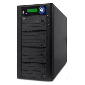 Spartan Duo 7 Target SATA DVD Duplicator with USB Slot D07-SDSP (Black)