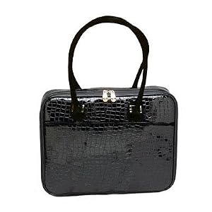 Buy Quilted Faux Laptop Bag Black by Mango Tango