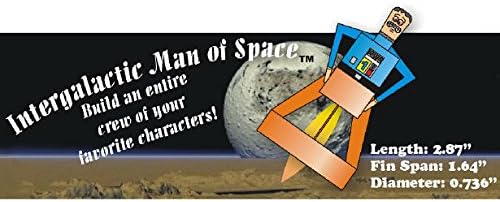 Flis Kits MX Flying Model Rocket Kit Interglactic Man of Space