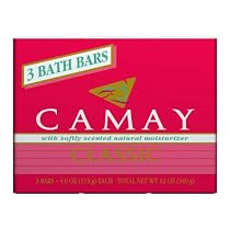 Camay Bath 3-Bar,  Classic, 4.0-Ounces Units (Pack of 6)
From Camay

