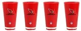 NFL Arizona Cardinals 20-Ounce Insulated Tumbler 4 Pack