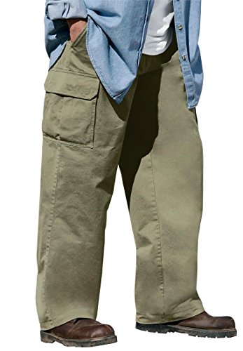 Boulder Creek Men's Elastic Cargo Pants