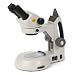 Swift Optical SM102-C Binocular Stereo Microscope with Cordless Stand, N-WF10X/20 Eyepiece, 2X, 4X Objective, LED Illuminator Light Source, 10X and 40X Magnification