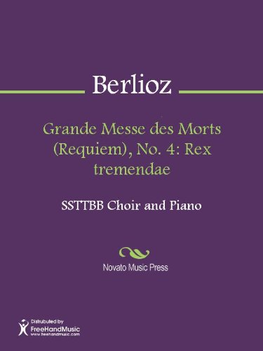 Grande Messe des Morts (Requiem), No. 4: Rex tremendae Sheet Music