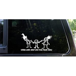 ... Carfes About Your Stick Figure Family Decal Sticker - kootation.com