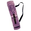 Gaiam Purple Damask Yoga Mat Bag