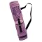 Gaiam Purple Damask Yoga Mat Bag