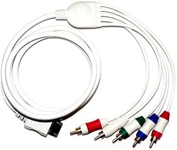 Nintendo Wii 480p Component Video and Stereo Audio Gold-Plated Cable