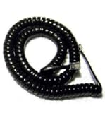 Handset Cord 12 Ft Black Heavy Duty New in a Factory Sealed Bag