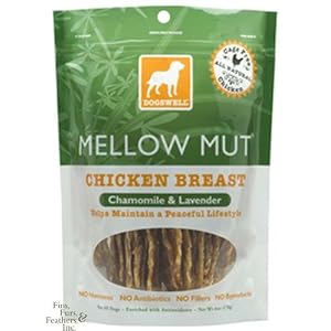 Dogswell Mellow Mutt Chicken Breast Dog Treats with Chamomile & Lavender (5 oz.)
