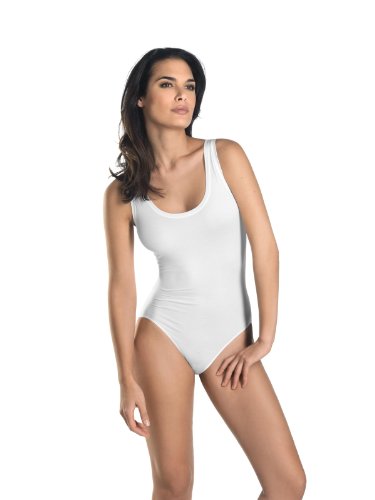 HANRO Damen Body NA, 1591 / Cotton Superior Body, Gr. 38/40 (S), Wei&szlig; (white 0101) Preisvergleich