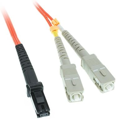 C&amp;E MTRJ/SC 2-Meters Multimode Duplex Fiber Optic Cable 62.5/125, (CNE73514)