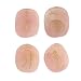 Magideal 4pcs Engraved Pink Quartz Reiki Energy Crystal Stones RS.520.00