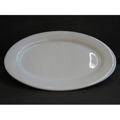 BIA Cordon Bleu 20 -Inch Porcelain Oval Serving Platter, White On Sale