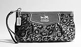 Coach Limited Edition Ocelot Capacity Large Wristlet Clutch Bag 43321