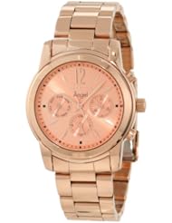 Invicta Womens 12509 Angel Rose Dial 18k Rose Gold Ion-Plated Watch