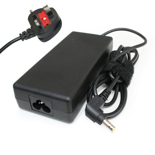 Laptop Ac Adapter Charger For Packard Bell Easy Note Lj71 Compatible Replacement Notebook Adapter Adaptor Power Supply - Darktop (tm) Branded (uk Powercord And 12 Month Warranty) Picture