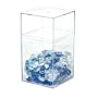 7-1/4 Tall Acrylic Box - Crystal Clear