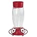 More Birds Hummingbird Feeder, 4 Feeding Stations, Red, 30-Ounce Nectar Capacity, Deluxe