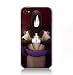 Anime Naruto Orochimaru Red case for Iphone 5 black sidecover