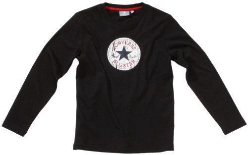 Converse Kinder Longsleeve Vintage Patch, black, 128 Preisvergleich