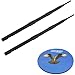 HQRP SET: 2 PCS 2.4-2.5GHz RP-SMA Wifi Booster WLAN Antennas 9 dBi for D-Link DIR-825 / DIR-628 / DGL-4500 / DIR-660 / DIR-615 / DIR-855 / DIR-655 + HQRP Coaster