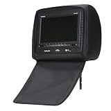 Roadview RHM-7.0B 7-Inch Headrest Monitor with DVD (Black)