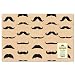Accoutrements Mustache Gift Wrap Paper - 2 Sheets