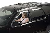 Putco 480209 Element Chrome Window Visor - Set of 4