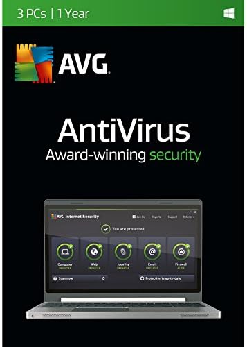 AVG Antivirus | 3 PCs | 1 Year