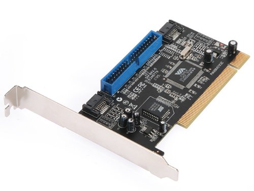 Rosewill RC-215 VIA PCI SATA 1.5G x2 / ATA 133 (IDE) x1 Controller Card