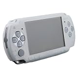 Silicone Skin Case for Sony PSP Slim 2000, Clear White