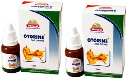 2 x Wheezal - Homeopathy - Otorine Drops.(Pack of 2) - "Expedited International Delivery by USPS / FedEx "