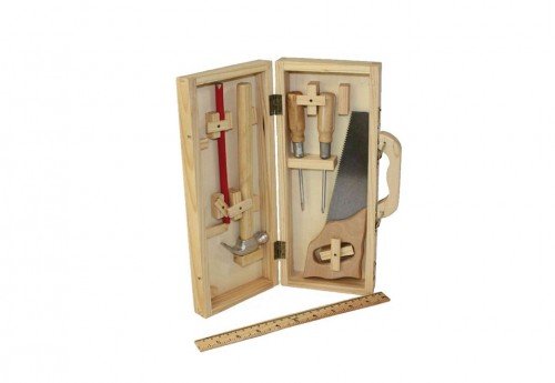 EK Servicegroup 615003 - Fun Company Holz Werkzeugkoffer mit Zubeh&ouml;r Preisvergleich