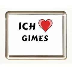 Ich liebe Gimes K�hlschrankmagnet