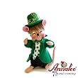 6" St. Patrick'S Boy Mouse By Annalee