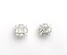 Diamond Earrings Fine Earrings 1.10k G.V.S. Diamonds on 14k White Gold with Post Earrings
