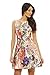 AX Paris Women's Floral Skater Multicolor Dress