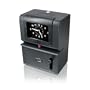 Lathem Heavy-Duty Manual Time Recorder, Cool Gray