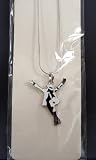 Dancing Michael Jackson Necklace