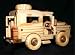 Handcrafted Wooden Toy Car Classic Vintage Model CMC_LANDROVER_001 Image