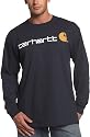 Carhartt Men's Long-Sleeve Logo T-Shirt