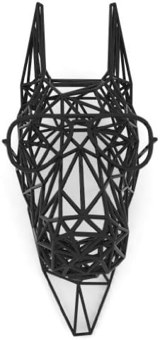 3D Printed Hanging "Dawg" Sculpture, Black