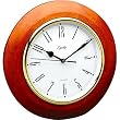 Equity Time 25506 12" Solid Wood Wall Clock