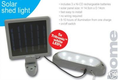 Childrens Toyshop  Outdoor Living : Solar Shed Light