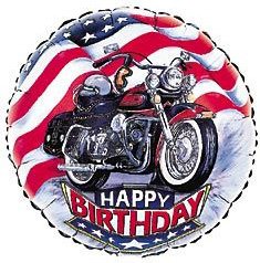 Biker Happy Birthday